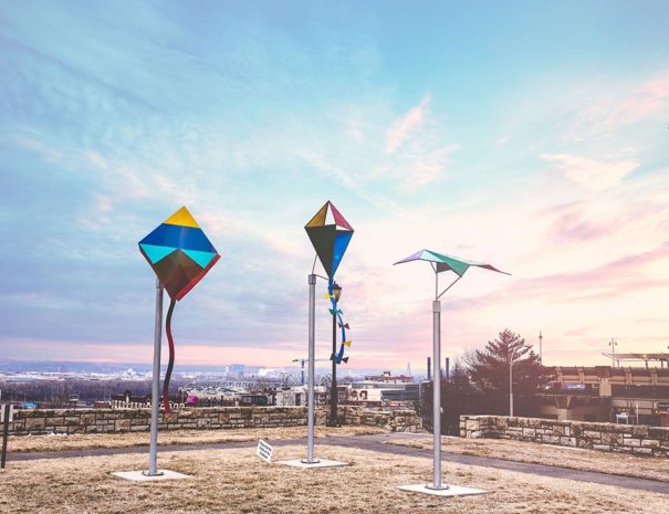 KC kites sculpture
