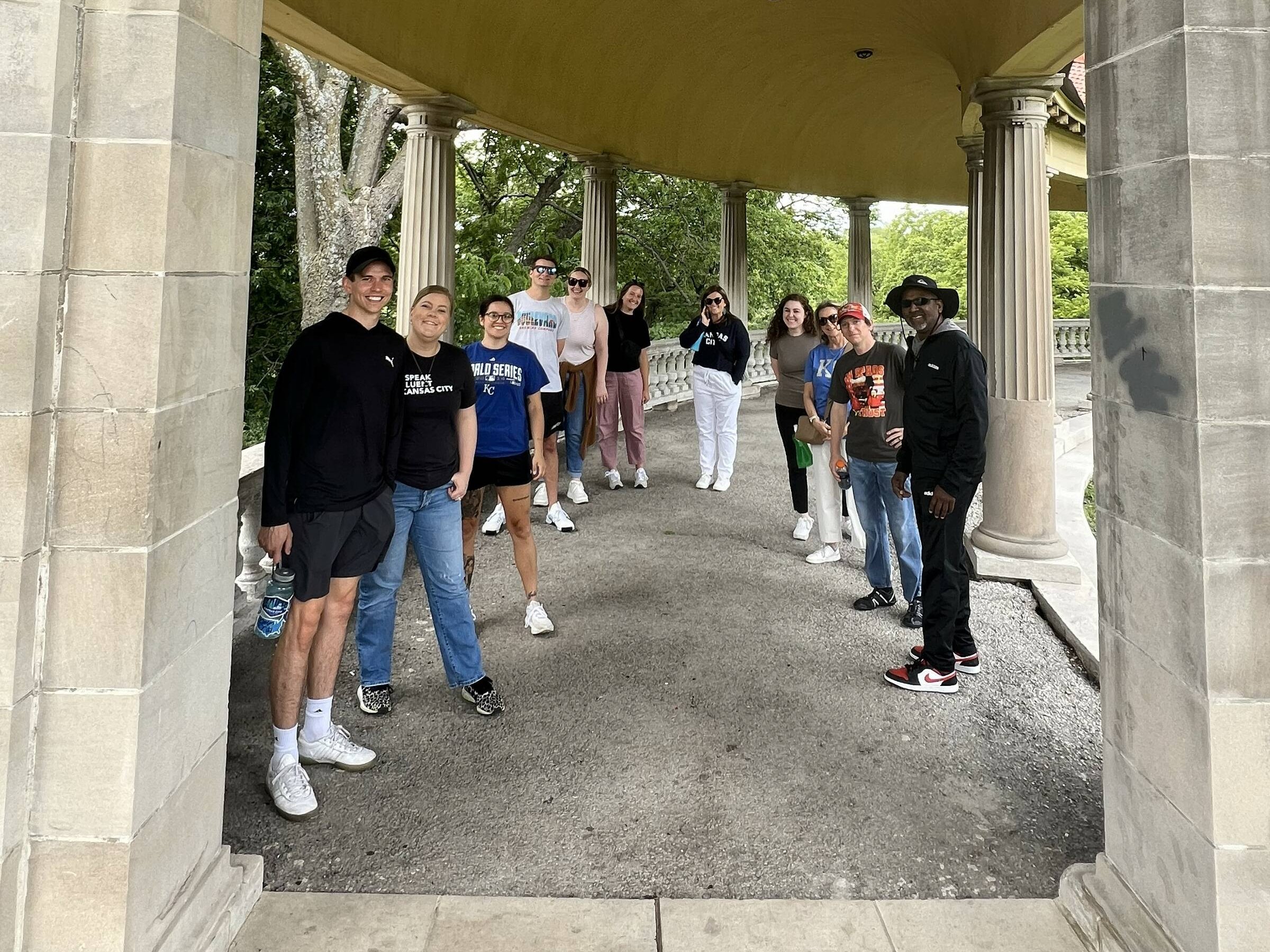 Team Visit KC in collonade_resized